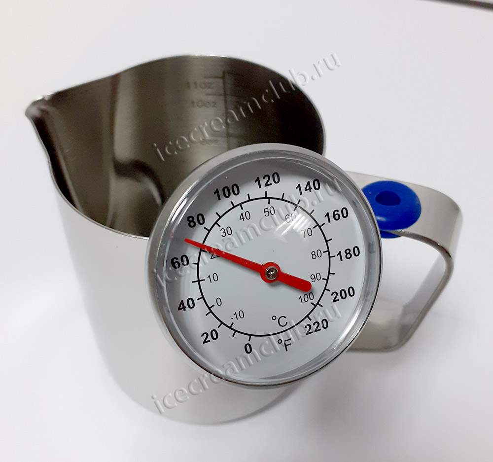 Дополнительное изображение для товара Питчер молочник 350 мл c термометром, P.L. Barbossa