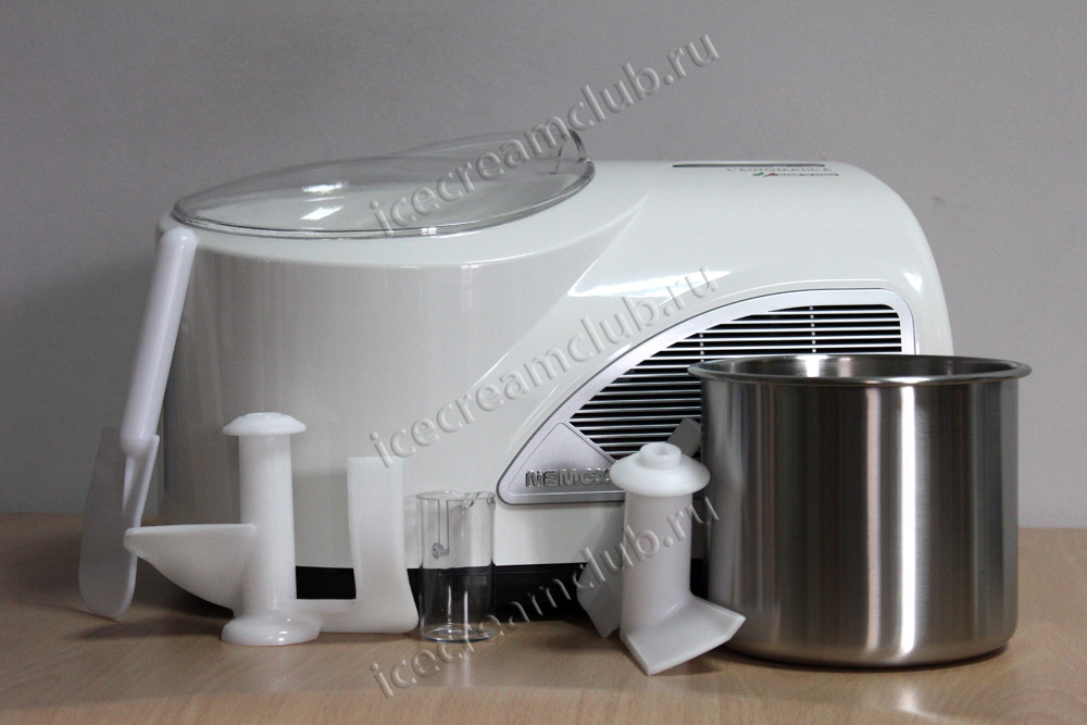 Десятое дополнительное изображение для товара Автоматическая мороженица Nemox Gelato NXT-1 L'Automatica White