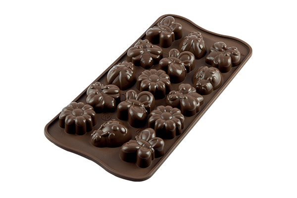 Первое дополнительное изображение для товара Форма для шоколадных конфет ИЗИШОК «Весна» (EasyChoc Silikomart, Италия) SCG24