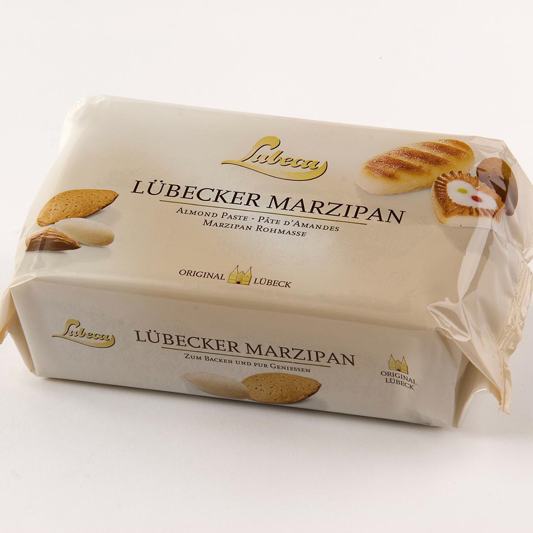 Третье дополнительное изображение для товара Марципан 52% Lubeca (сахарно-миндальная паста) – 1 кг (Германия)