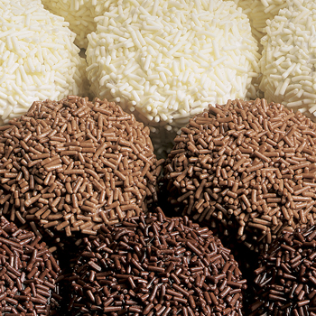 Четвертое дополнительное изображение для товара Посыпка «Шоколадная вермишель ТЕМНАЯ», 1 кг IRCA