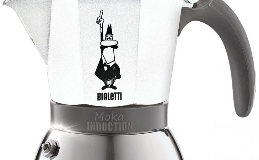 Второе дополнительное изображение для товара Гейзерная кофеварка Bialetti Moka Induction 4933 индукционная (6 порций, 240 мл) белый