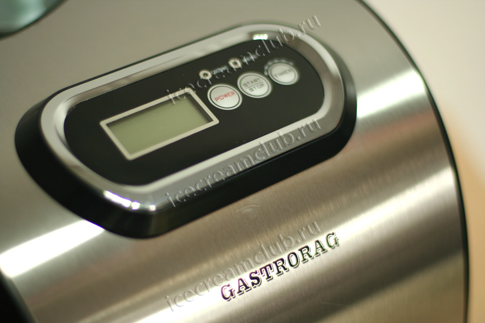 Четвертое дополнительное изображение для товара Автоматическая мороженица Gastrorag 1.5L ICM-1518