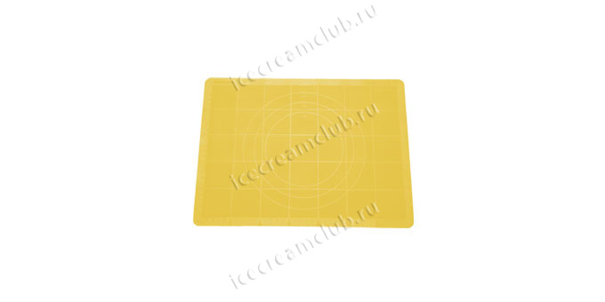 Первое дополнительное изображение для товара Коврик для раскатки теста силиконовый, 38х28 см Tescoma 629380