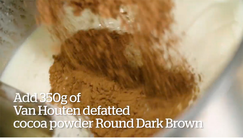 Второе дополнительное изображение для товара Обезжиренный какао порошок Round dark brown 1%, VanHouten, 750 г – DCP-01R102-VH-61V