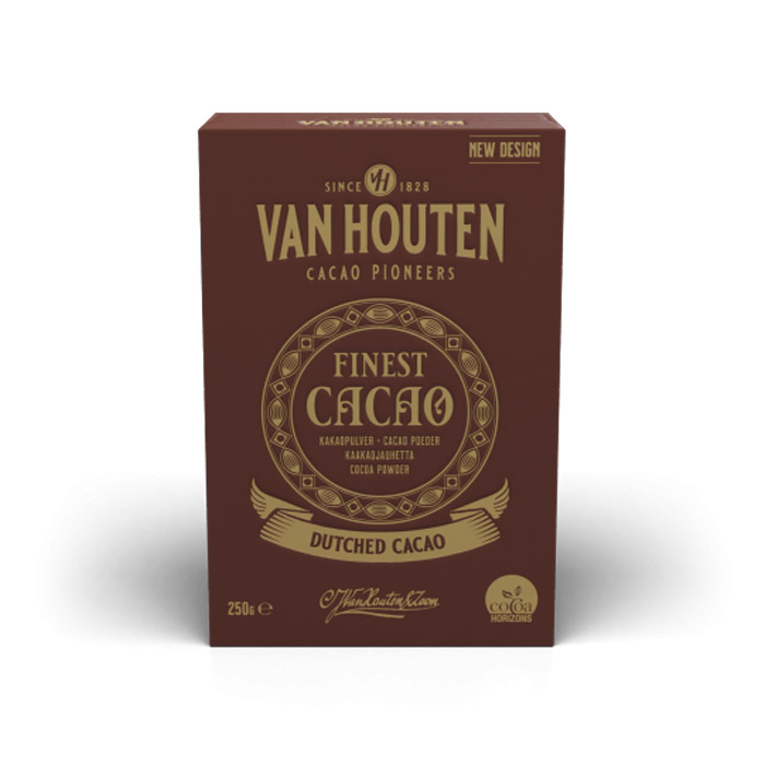 Первое дополнительное изображение для товара Какао-порошок VH Finest Cacao Large 250 г, Van Houten VM-78135-V65