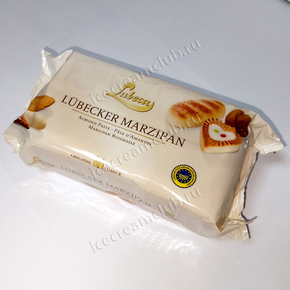 Второе дополнительное изображение для товара Марципан 52% Lubeca (сахарно-миндальная паста) – 1 кг (Германия)
