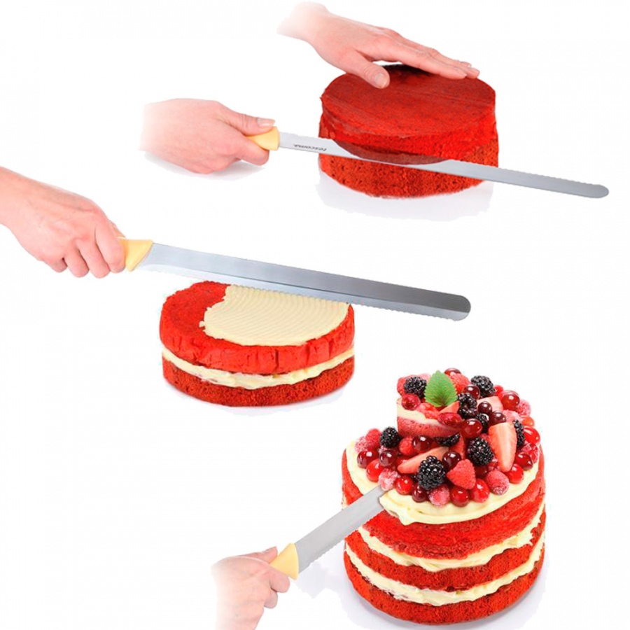 Нож для коржей и торта 30 см. DELICIA Tescoma 630132