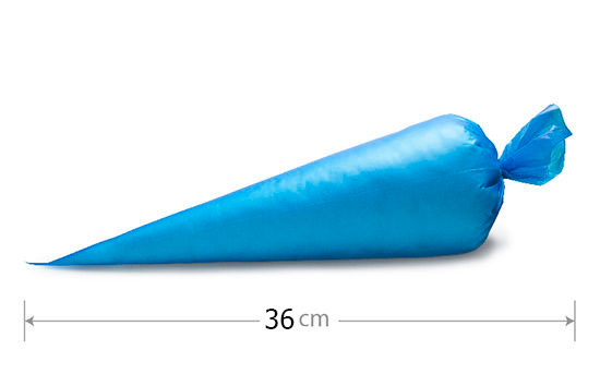 Второе дополнительное изображение для товара Одноразовые кондитерские мешки One Way Comfort Blue (36x20 см) – 100 шт