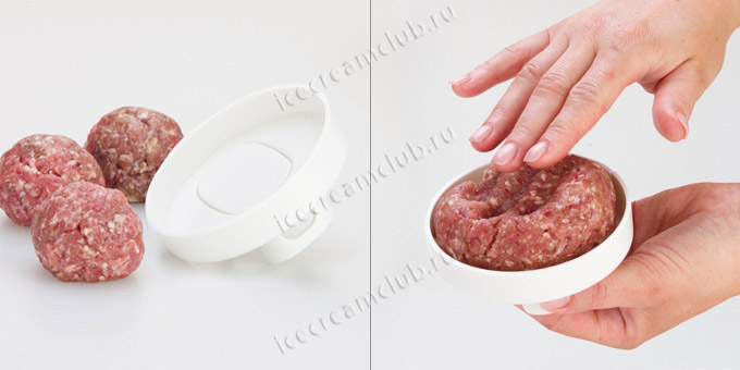 Первое дополнительное изображение для товара Пресс для гамбургеров и бургеров PRESTO Tescoma 420585