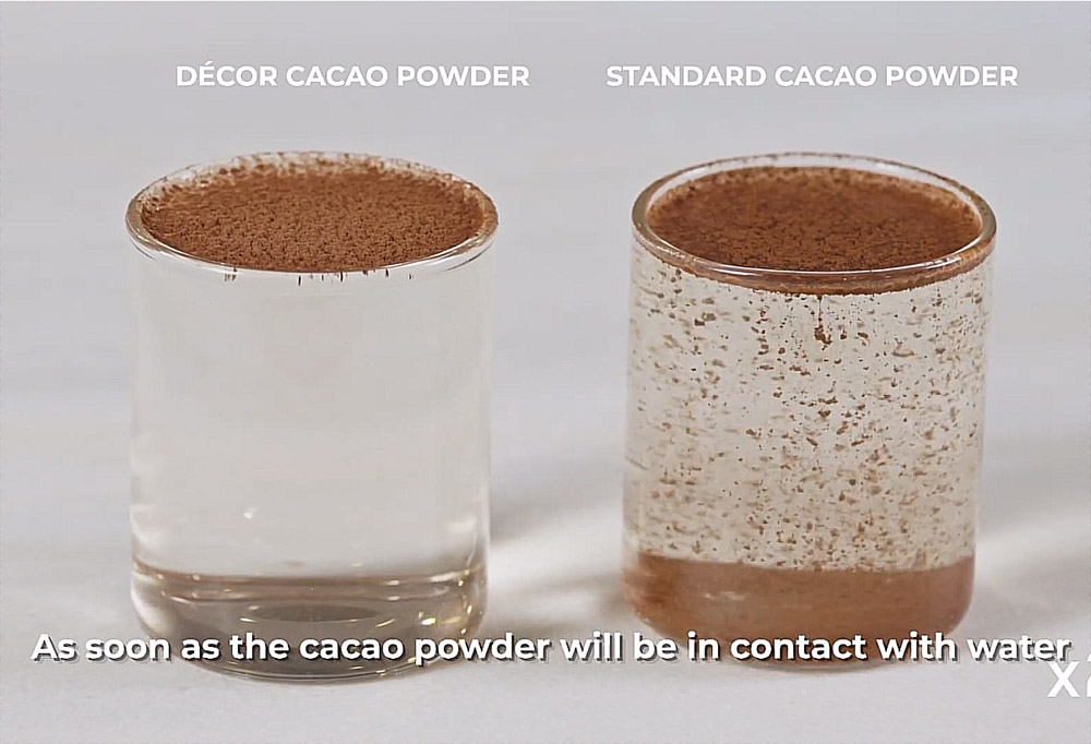 Третье дополнительное изображение для товара Какао порошок Decor Cacao 22-24% 1 кг, Cacao Barry DCP-20DECOR-89B