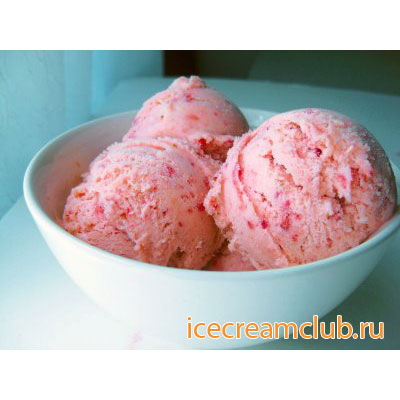 Второе дополнительное изображение для товара База для мороженого «Клубника», 1,25 кг. (Италия)