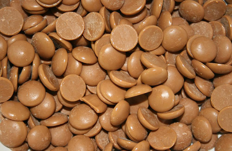 Второе дополнительное изображение для товара Шоколад молочный 33,6% – № 823 в калетах 1 кг, Callebaut (Бельгия) 823-RT-U68