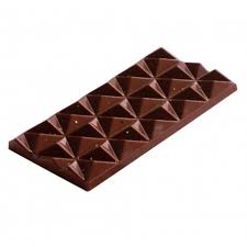 Первое дополнительное изображение для товара Форма для шоколадных плиток «Пирамида», Martellato MA2009