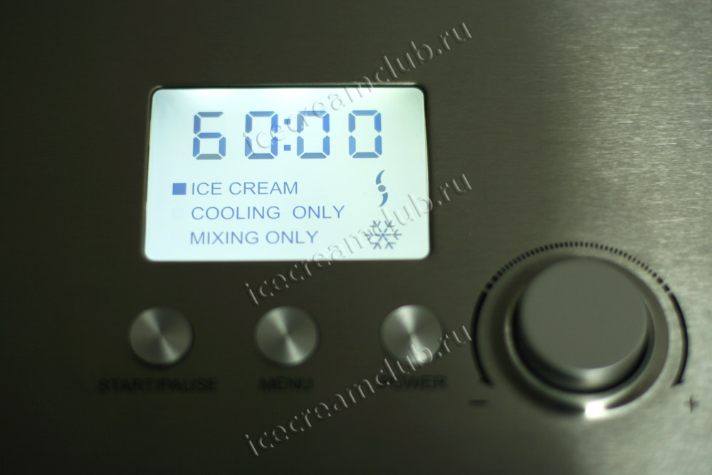 Четвертое дополнительное изображение для товара Автоматическая мороженица Gastrorag 2L ICM-2031