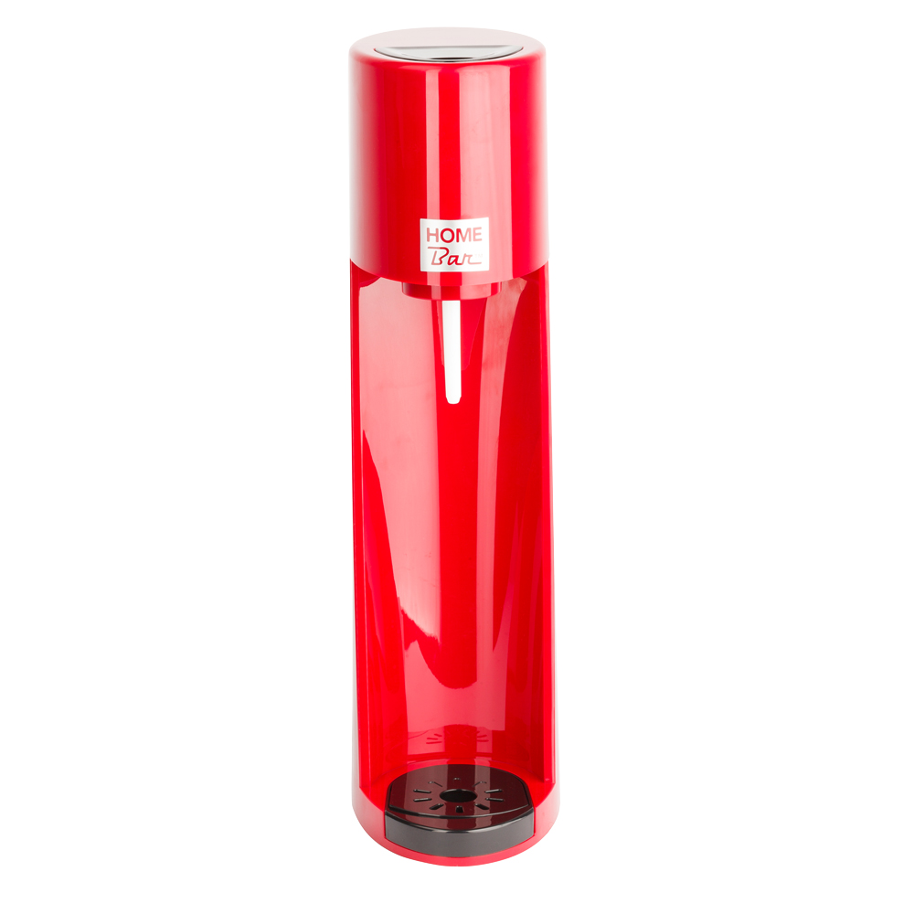Второе дополнительное изображение для товара Сифон для газирования Home Bar Elixir Turbo NG (Красный)