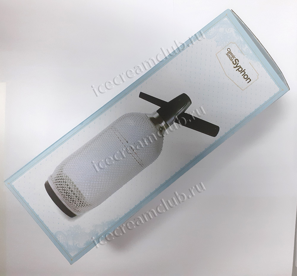 Шестое дополнительное изображение для товара Сифон для газирования воды Classic Soda Syphon 1L P.L. Barbossa (стекло), медный