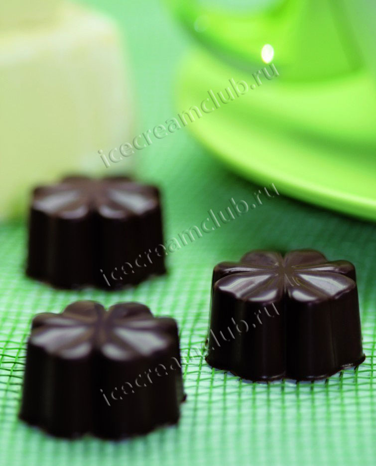 Первое дополнительное изображение для товара Форма для шоколада ИЗИШОК «Цветок» (EasyChoc Silikomart, Италия) SCG08