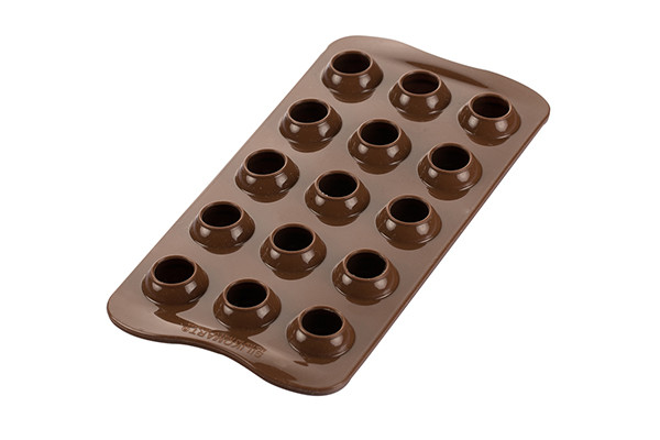 Четвертое дополнительное изображение для товара Форма для трюфельных конфет ИЗИШОК «3D Тартюф» (EasyChoc Silikomart, Италия) SCG50