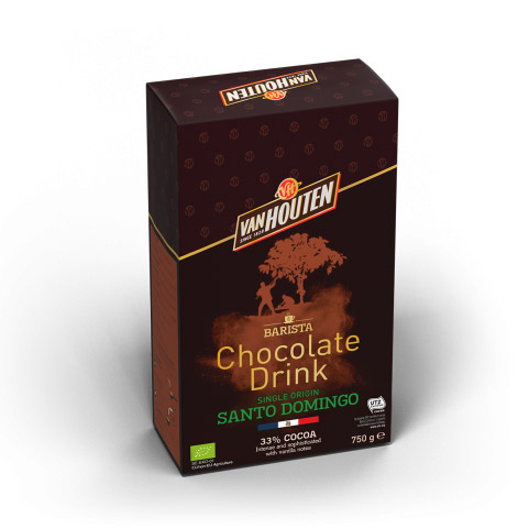 Второе дополнительное изображение для товара Смесь для горячего шоколада Santo Domingo 0.75 кг, Van Houten VM-61123-V99