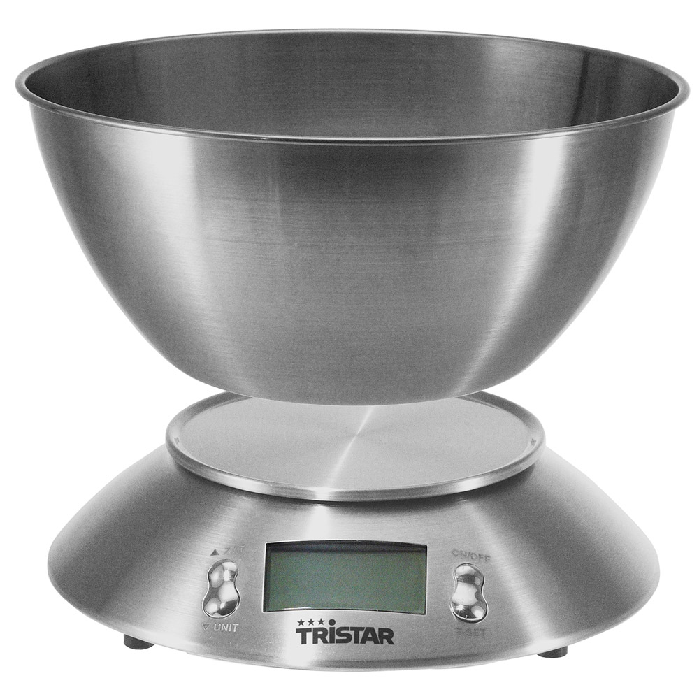 Первое дополнительное изображение для товара Электронные кухонные весы с чашей Tristar KW-2436