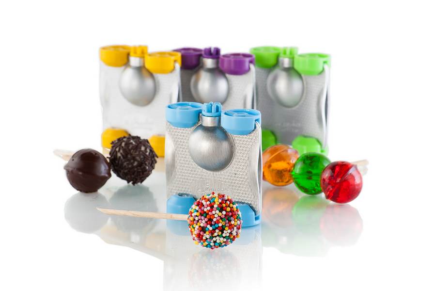 Пятое дополнительное изображение для товара Комплект форм для конфет "Чупа Чупс" (3 формы, 30 палочек)