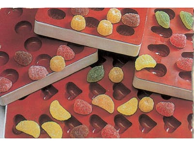 Седьмое дополнительное изображение для товара Форма для мармелада силиконовая Джеллифлекс «Апельсиновая долька» (Silikomart, Италия), арт. SG01