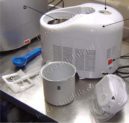 Первое дополнительное изображение для товара Автоматическая мороженица Cornelius TS 009 AL 2L