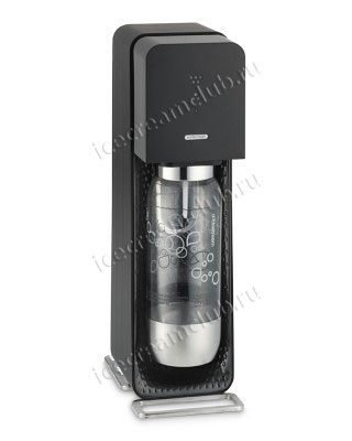 Второе дополнительное изображение для товара Сифон SodaStream Source Metal Edition (черный)
