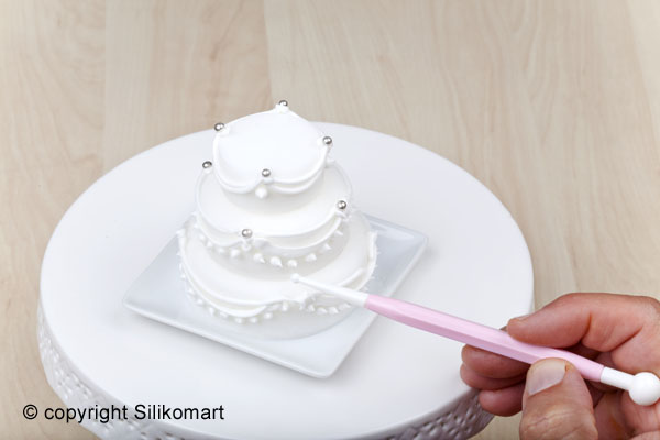 Четвертое дополнительное изображение для товара Форма для выпечки СИЛИКОНФЛЕКС мини тортики