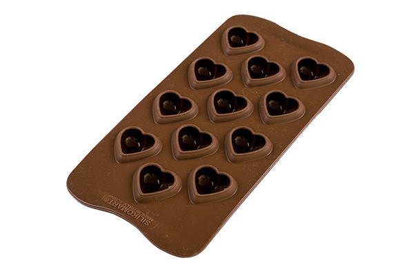 Третье дополнительное изображение для товара Форма для конфет ИЗИШОК «3D Моя любовь» SCG48 (EasyChoc Silikomart, Италия)