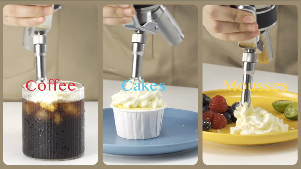 Восьмое дополнительное изображение для товара Баллончики для взбивания сливок Rotass Cream Chargers 8г, 10 шт