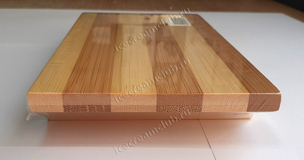 Первое дополнительное изображение для товара Тарелка-поднос для суши деревянная 21x12 см