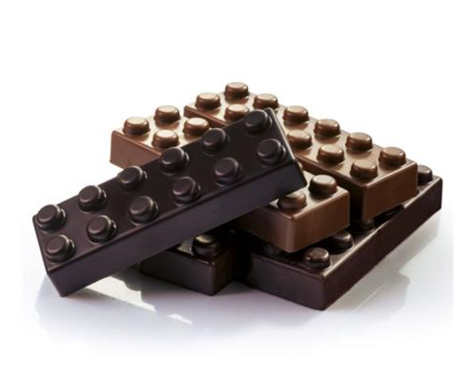Первое дополнительное изображение для товара Форма для шоколадных батончиков «ШОКОБРИК СНЭК», Martellato MA1918