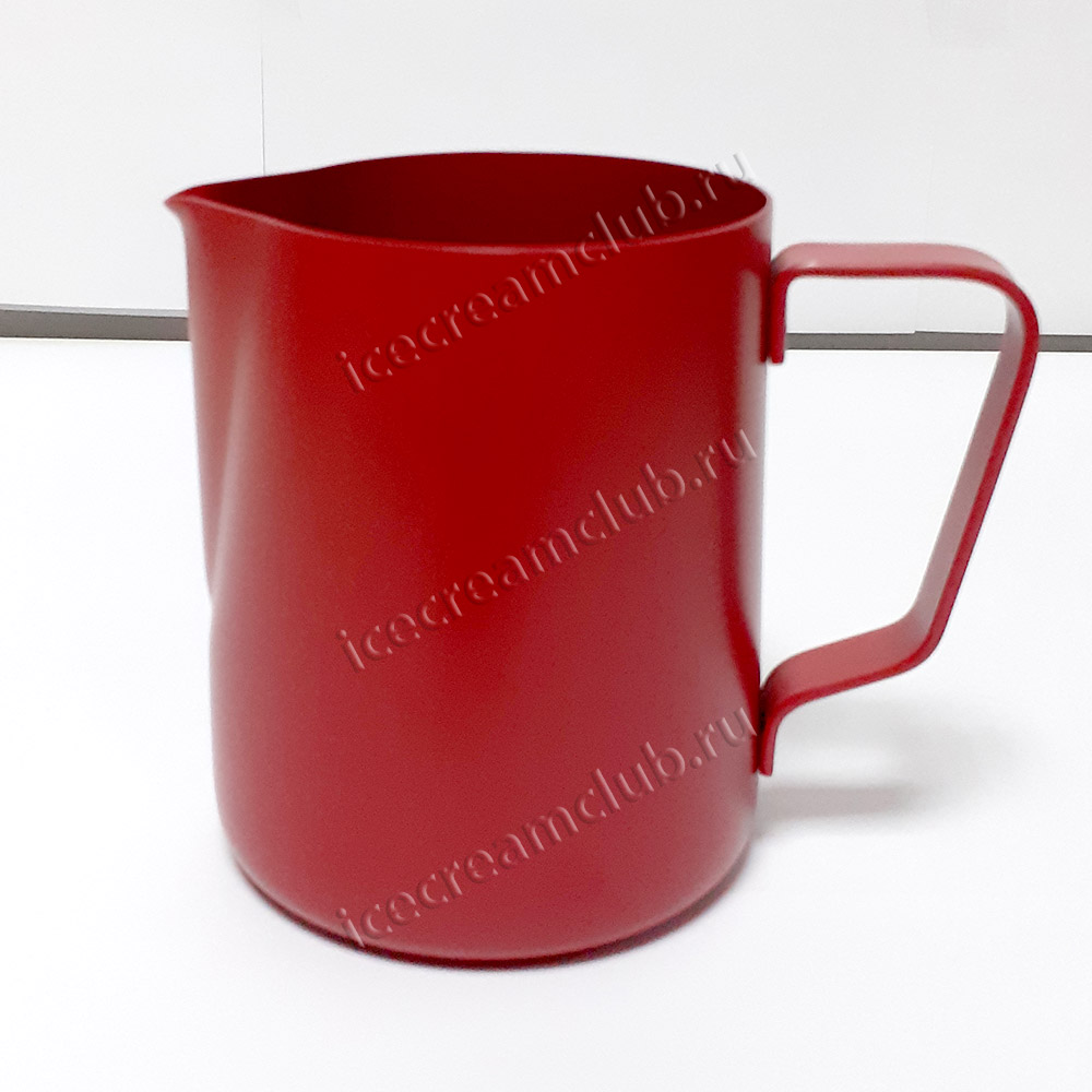Четвертое дополнительное изображение для товара Питчер молочник 350 мл красный, Doppio LH350B red