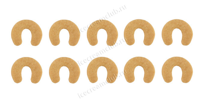 Четвертое дополнительное изображение для товара Форма для выпечки печенья «Рогалики», Tescoma 630890