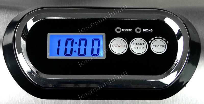 Седьмое дополнительное изображение для товара Автоматическая мороженица Gastrorag 1.5L ICM-1518