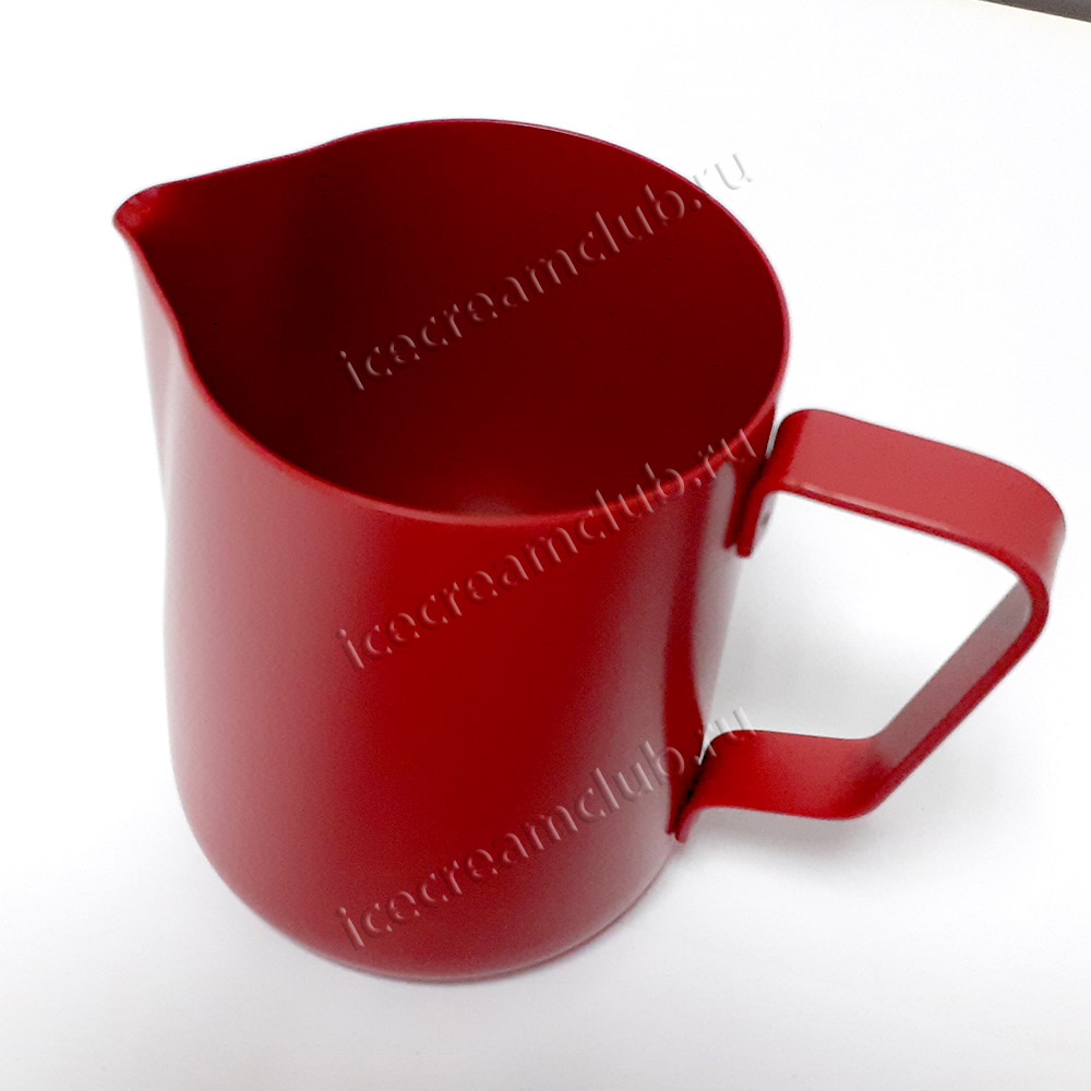 Пятое дополнительное изображение для товара Питчер молочник 350 мл красный, Doppio LH350B red