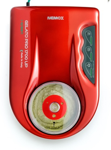 Третье дополнительное изображение для товара Автоматическая мороженица Nemox I-GREEN Gelato Pro 1700 UP 1.7L RED