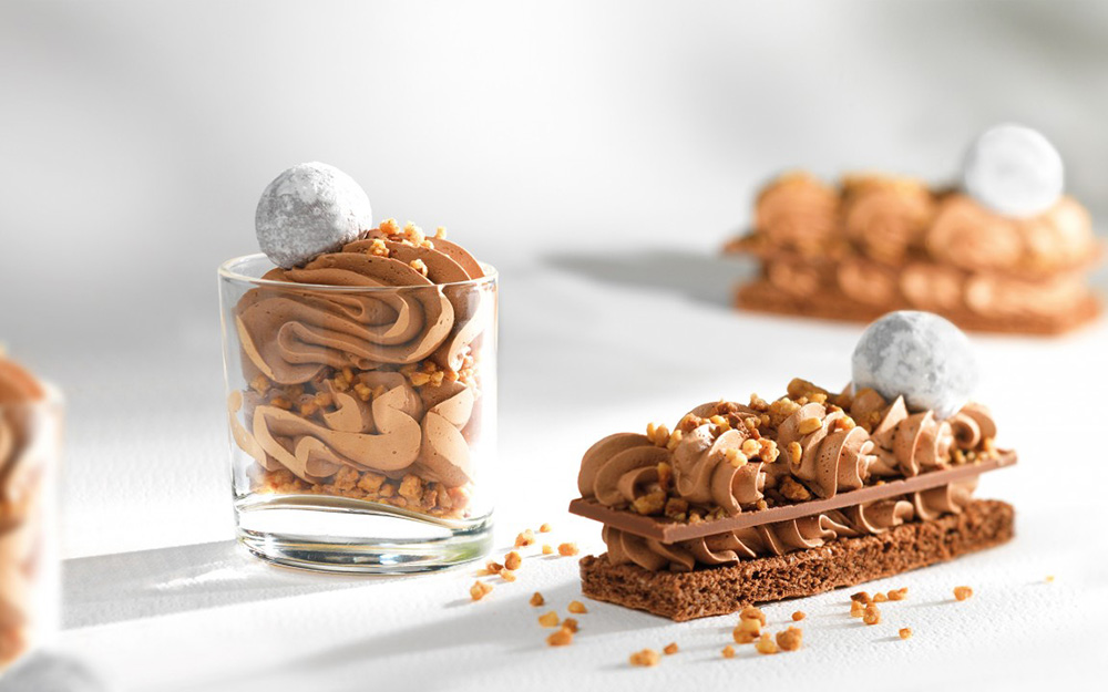 Второе дополнительное изображение для товара Шоколадный мусс молочный (сухая смесь-премикс), 0,8 кг (Callebaut, Бельгия) арт CHM-MO-M-X27
