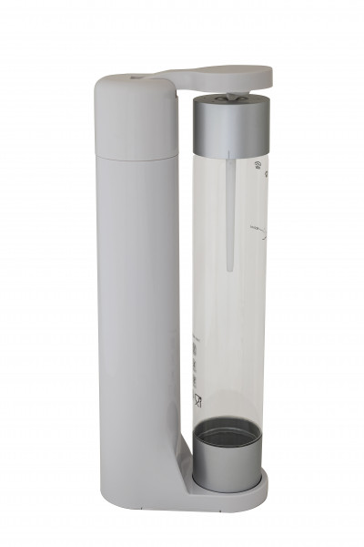 Пятое дополнительное изображение для товара Сифон для газирования воды и напитков Home Bar Elixir Max 0.8л белый