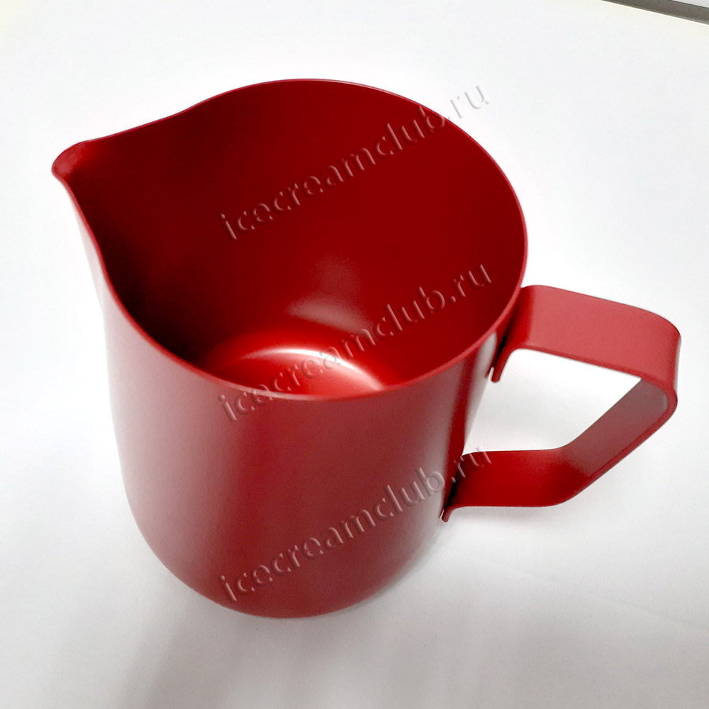 Пятое дополнительное изображение для товара Питчер молочник 600 мл красный, Doppio LH600B red