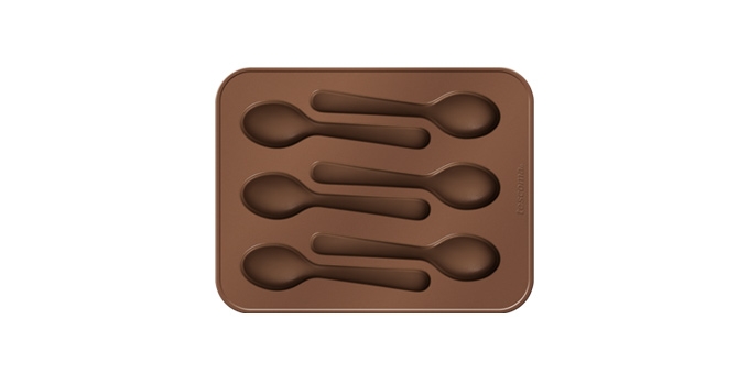 Шестое дополнительное изображение для товара Формочки для шоколада DELICIA Choco, «Ложечки» Tescoma 629370