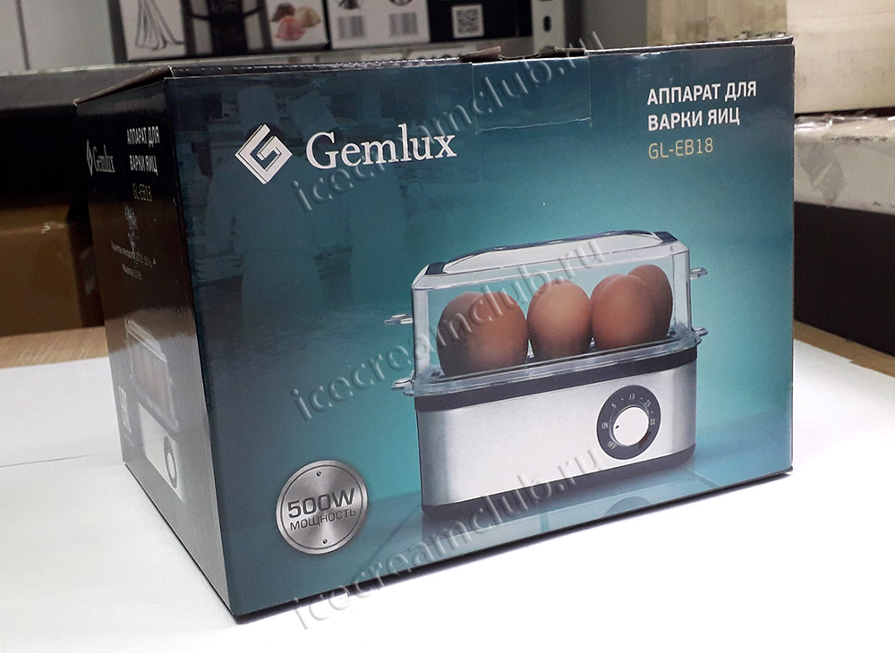 Седьмое дополнительное изображение для товара Яйцеварка Gemlux GL-EB18 (8 яиц)