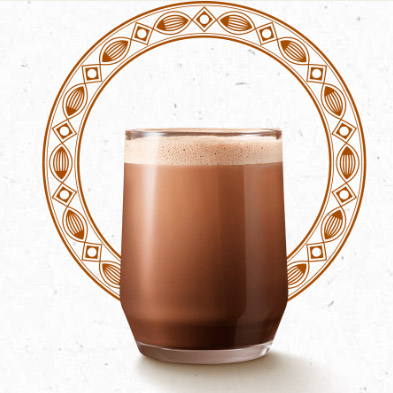 Шестое дополнительное изображение для товара Растворимый шоколадный напиток (порошок) VH FT Van Houten, арт VM-72147-V32 (10 порций)
