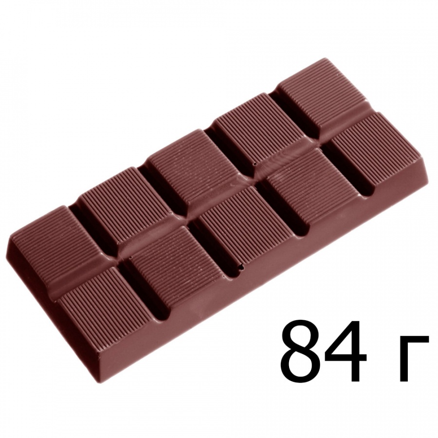 Поликарбонатная форма для шоколада в плитках CW 1367 (Chocolate World, Бельгия)