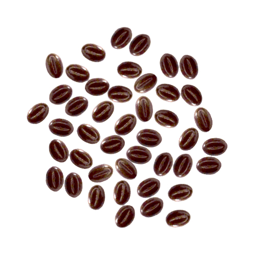Третье дополнительное изображение для товара Шоколадные зерна со вкусом кофе, 47.6% (Cacao Barry, Франция), M-7GCC-484