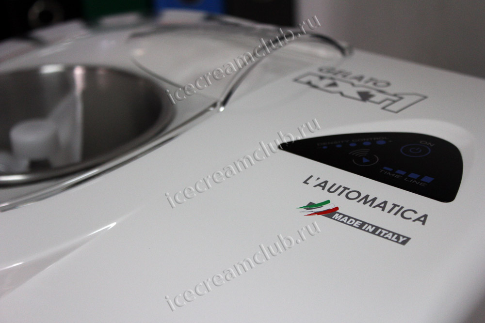 Седьмое дополнительное изображение для товара Автоматическая мороженица Nemox Gelato NXT-1 L'Automatica White
