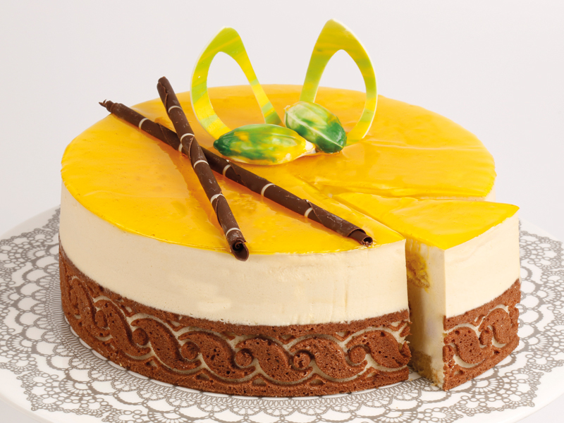 Третье дополнительное изображение для товара Смесь для выпечки десерта «Чизкейк» OVALETTE Katsan K032201