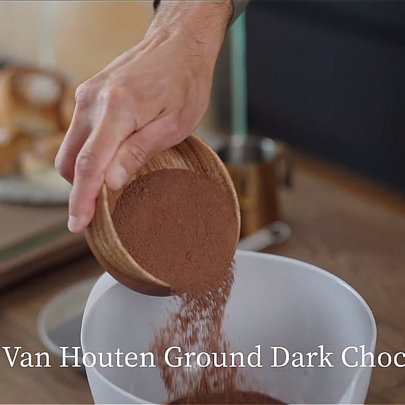 Первое дополнительное изображение для товара Темный тертый шоколад для напитков Ground Dark, 0.75 кг Van Houten VM-54627-V99 